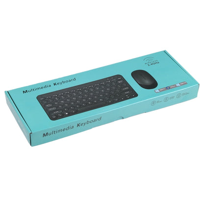 K380 2.4GHz Portable Multimedia Wireless Keyboard + Mouse (Black) - Wireless Keyboard by buy2fix | Online Shopping UK | buy2fix