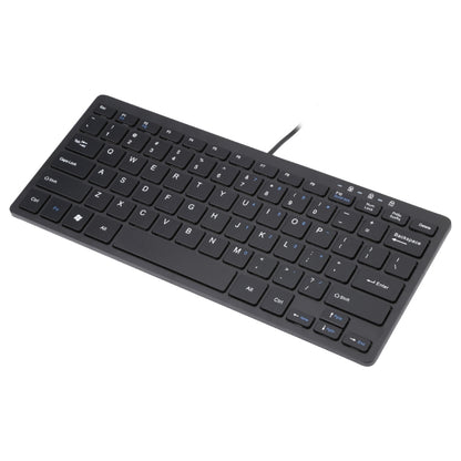 450 78 Keys Ultra-thin USB Wired Keyboard(Black) - Wired Keyboard by buy2fix | Online Shopping UK | buy2fix