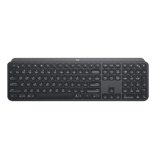 Logitech MX Keys Wireless Bluetooth Silent Keyboard (Black) - Wireless Keyboard by Logitech | Online Shopping UK | buy2fix