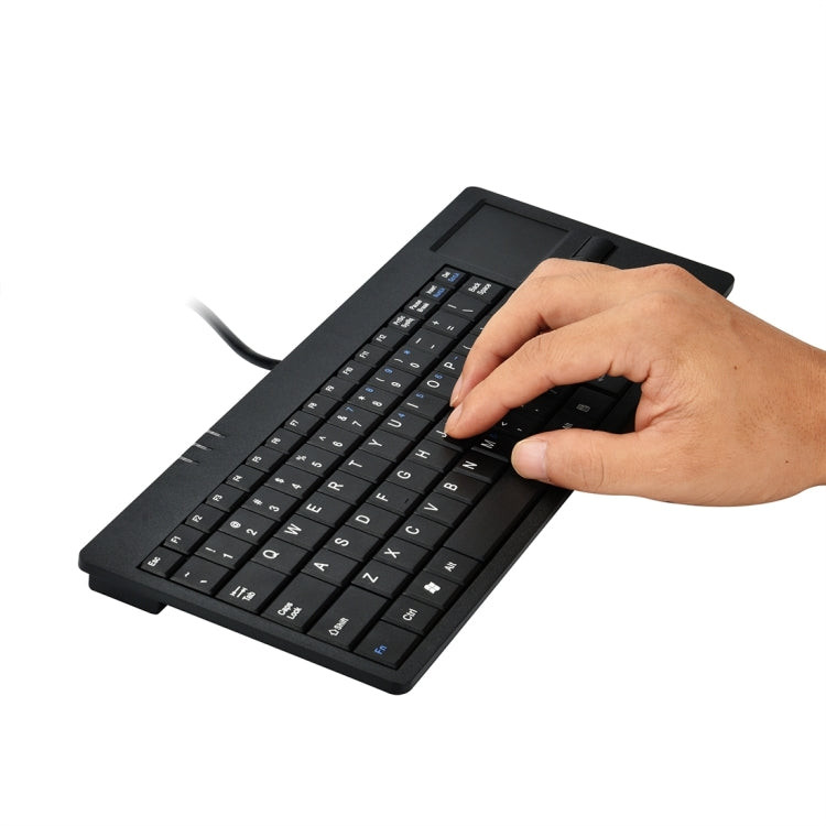 MC-818 82 Keys Touch-pad Ultra-thin Wired Computer Keyboard - Computer & Networking by buy2fix | Online Shopping UK | buy2fix