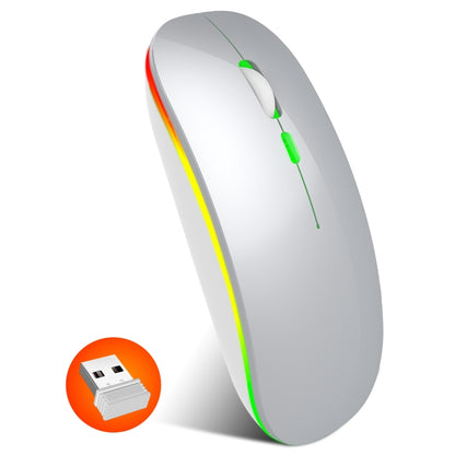 HXSJ M40 4 Key 2.4G Colorful Wireless Silent Mouse (Silver) -  by HXSJ | Online Shopping UK | buy2fix