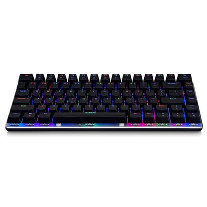 Ajazz 82 Keys Laptop Computer RGB Light Gaming Mechanical Keyboard (Black Shaft) - Wired Keyboard by Ajazz | Online Shopping UK | buy2fix