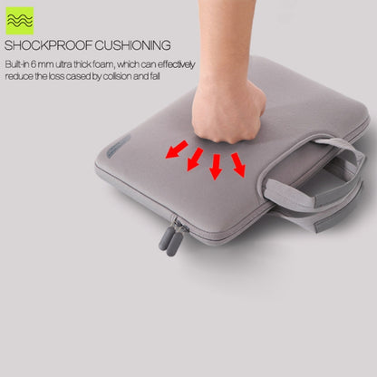 15.6 inch Portable Air Permeable Handheld Sleeve Bag for Laptops, Size: 41.5x30.0x3.5cm(Grey) - 15 inch by buy2fix | Online Shopping UK | buy2fix