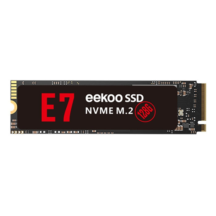 eekoo E7 NVME M.2 128GB PCI-E Interface Solid State Drive for Desktops / Laptops - External Solid State Drives by eekoo | Online Shopping UK | buy2fix