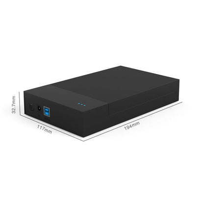 Blueendless 2.5 / 3.5 inch SSD USB 3.0 PC Computer External Solid State Mobile Hard Disk Box Hard Disk Drive (UK Plug) - Computer & Networking by Blueendless | Online Shopping UK | buy2fix