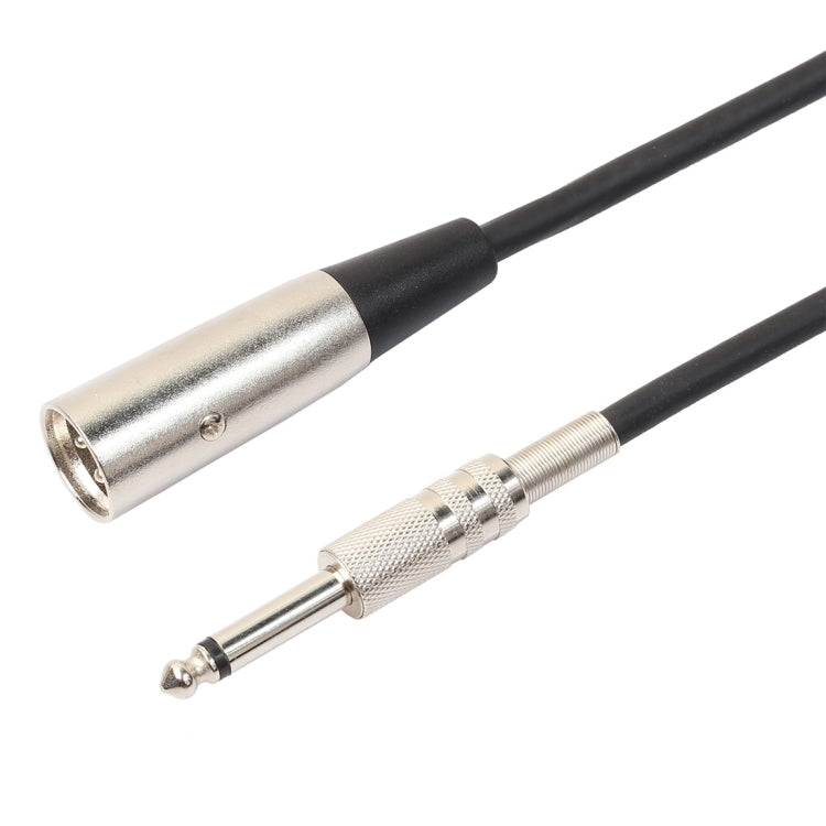 3m XLR 3-Pin Male to 1/4 inch (6.35mm) Mono Shielded Microphone Audio Cord Cable - Consumer Electronics by buy2fix | Online Shopping UK | buy2fix