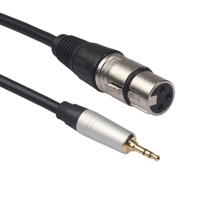 TC210KF183 3.5mm Male to XLR Female Audio Cable, Length: 0.3m - Consumer Electronics by buy2fix | Online Shopping UK | buy2fix