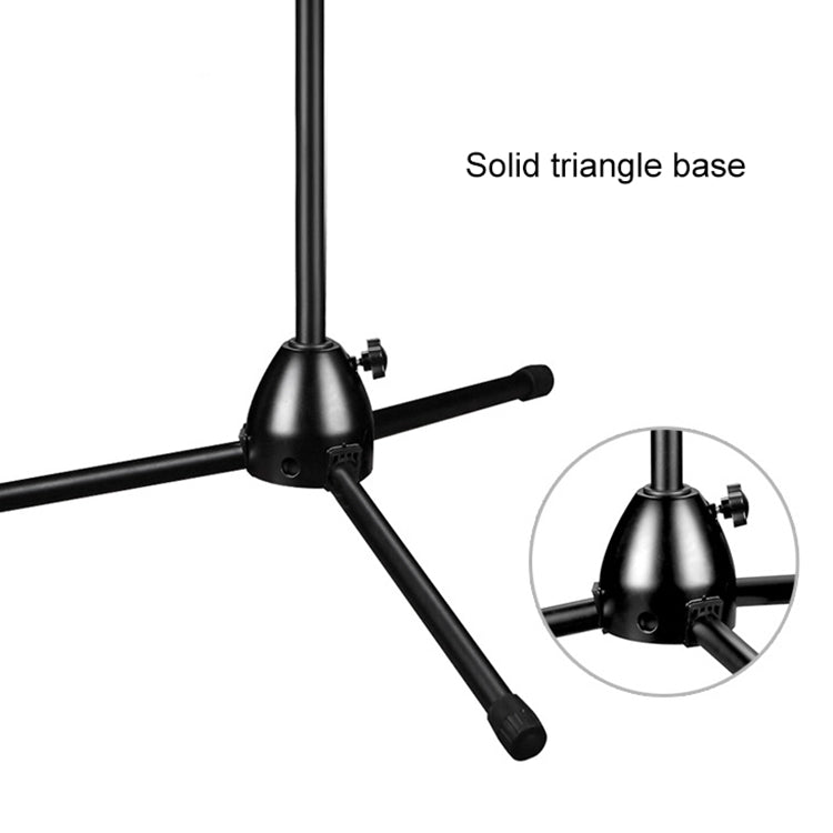 RODD NB-108 Karaoke Phone Microphone Tripod Scissor Arm Stand Holder, For Studio Recording, Live Broadcast, Live Show, KTV, etc. - Consumer Electronics by buy2fix | Online Shopping UK | buy2fix