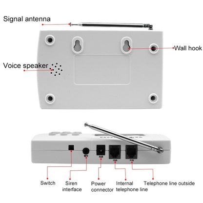 XJY-99 Infrared Anti-theft Alarm Wireless Voice Alarm System - Security by buy2fix | Online Shopping UK | buy2fix