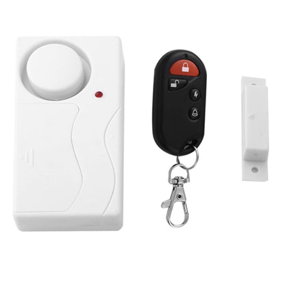 Home Security Wireless Remote Control Door Window Siren Magnetic Sensor Alarm Warning, 1 Remote Controller + 1 Magnetic Sensors - Security by buy2fix | Online Shopping UK | buy2fix