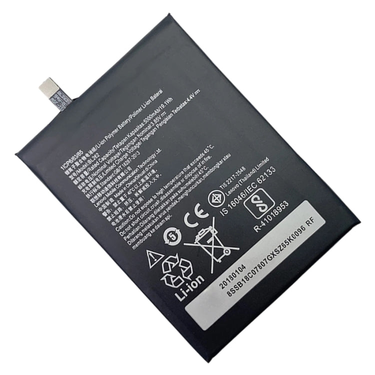 5000mAh BL262 for Lenovo P2 Li-Polymer Battery - For Lenovo by buy2fix | Online Shopping UK | buy2fix