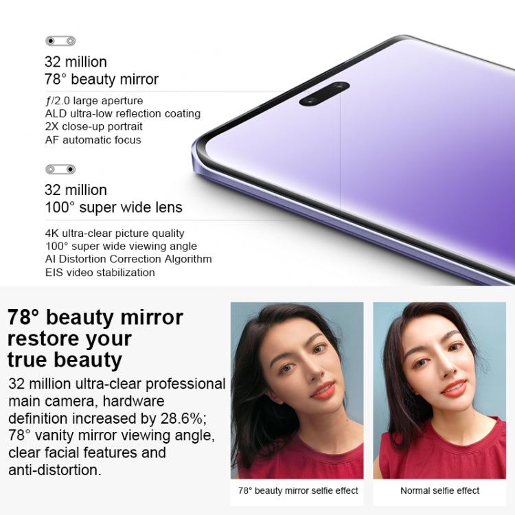 Xiaomi Civi 3 5G, 50MP Camera, 12GB+256GB, Triple Back Cameras + Dual Front Cameras, In-screen Fingerprint Identification, 4500mAh Battery, 6.55 inch MIUI 14 Dimensity 8200-Ultra Octa Core 4nm up to 3.1GHz, Network: 5G, NFC (Purple) - Xiaomi MI by Xiaomi | Online Shopping UK | buy2fix