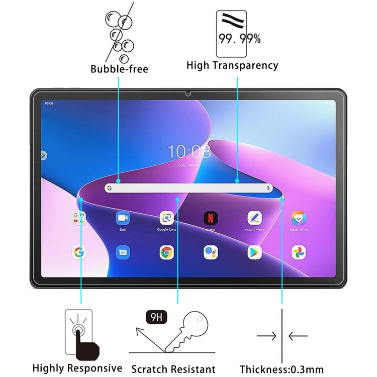 For Lenovo Tab M10 3rd Gen / TB328 9H 2.5D Explosion-proof Tempered Tablet Glass Film - Others by buy2fix | Online Shopping UK | buy2fix