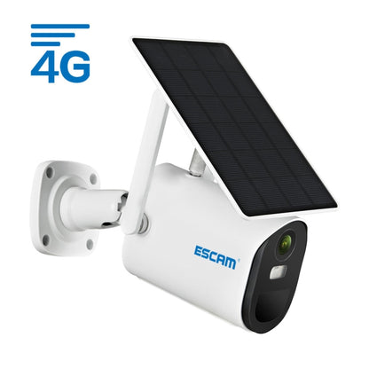 ESCAM QF490 HD 1080P 4G Solar Panel IP Camera, Southeast Asia Version - Bullet Camera by ESCAM | Online Shopping UK | buy2fix