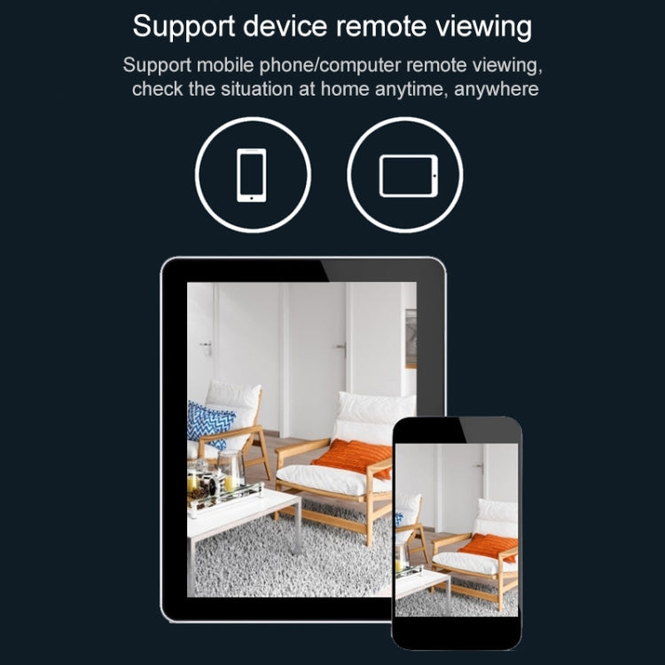 AL-63 2.0 Million Pixels 1080P HD WiFi IP Camera, Support Night Vision & Motion Detection & Two-way Intercom & TF Card, UK Plug - Security by buy2fix | Online Shopping UK | buy2fix