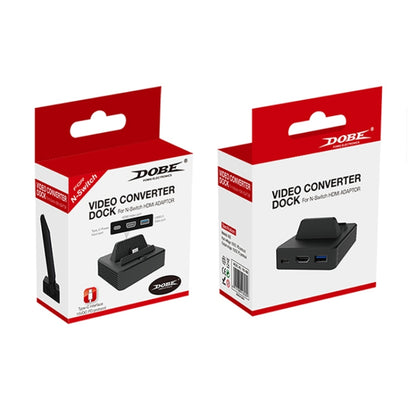 DOBE TNS-1828 HDMI TV Video Converter Dock Charger Adapter for Nintendo Switch(Black) - Charger & Power by DOBE | Online Shopping UK | buy2fix