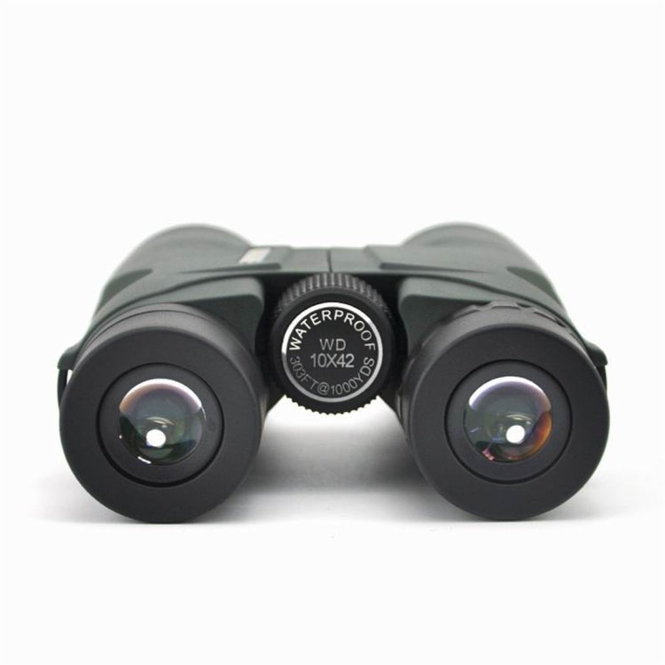 Visionking 10x42 Outdoor Sport Professional Waterproof Binoculars Telescope for Birdwatching / Hunting(Green) - Binoculars by VISIONKING | Online Shopping UK | buy2fix