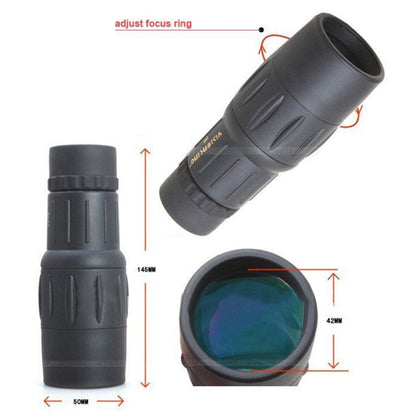 Visionking 8x42 Portable Professional High Times High Definition  Monocular Telescope - Monocular Binoculars by VISIONKING | Online Shopping UK | buy2fix