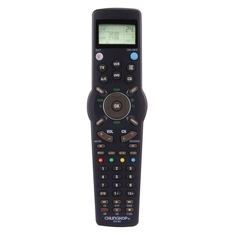 CHUNGHOP RM-L991 Universal LCD Remote Controller with Learning Function for TV VCR SAT CBL DVD CD A/C - Universal by CHUNGHOP | Online Shopping UK | buy2fix