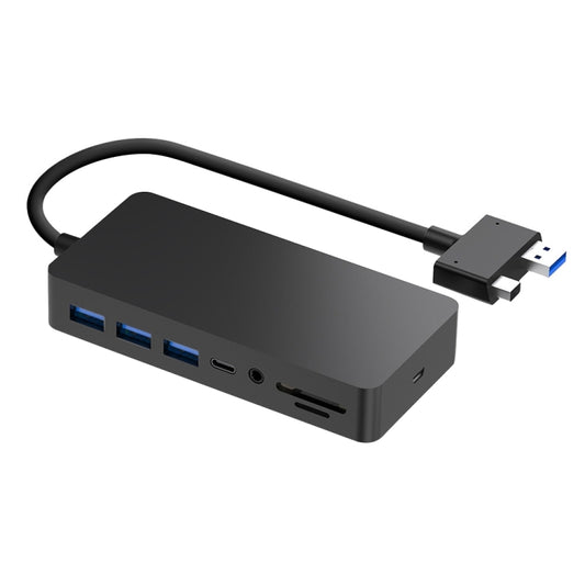 Rocketek SH701 11 in 1 1000M RJ45 / USB 3.0 HUB Adapter for Surface Pro 5 / 6 - USB 3.0 HUB by ROCKETEK | Online Shopping UK | buy2fix