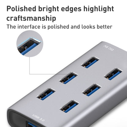 8108 7 Ports USB 3.0 to USB 3.0 HUB, Cable Length: 80cm - USB 3.0 HUB by buy2fix | Online Shopping UK | buy2fix