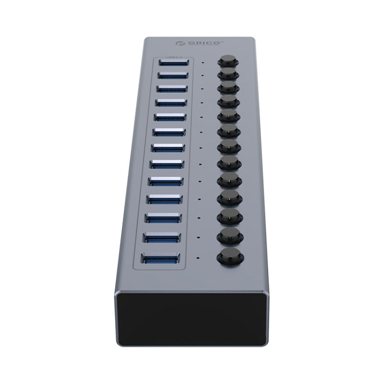 ORICO BT2U3-13AB-GY-BP Multi-Ports Individual Switches HUB, EU Plug - USB 3.0 HUB by ORICO | Online Shopping UK | buy2fix