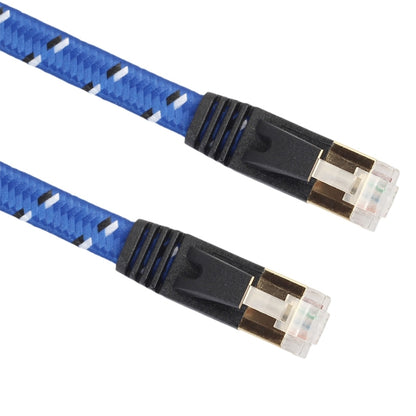 8m Gold Plated CAT-7 10 Gigabit Ethernet Ultra Flat Patch Cable for Modem Router LAN Network, Built with Shielded RJ45 Connector - Lan Cable and Tools by buy2fix | Online Shopping UK | buy2fix