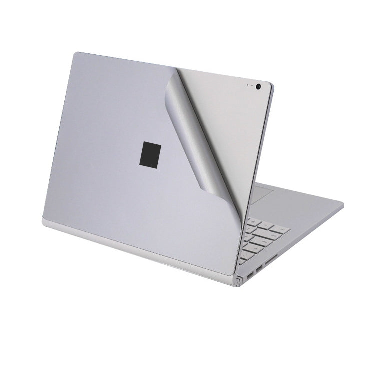 4 in 1 Notebook Shell Protective Film Sticker Set for Microsoft Surface Book 2 15 inch(Grey) - Computer & Networking by buy2fix | Online Shopping UK | buy2fix