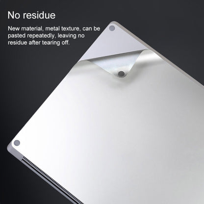 4 in 1 Notebook Shell Protective Film Sticker Set for Microsoft Surface Laptop 3 15 inch (Silver) - Computer & Networking by buy2fix | Online Shopping UK | buy2fix