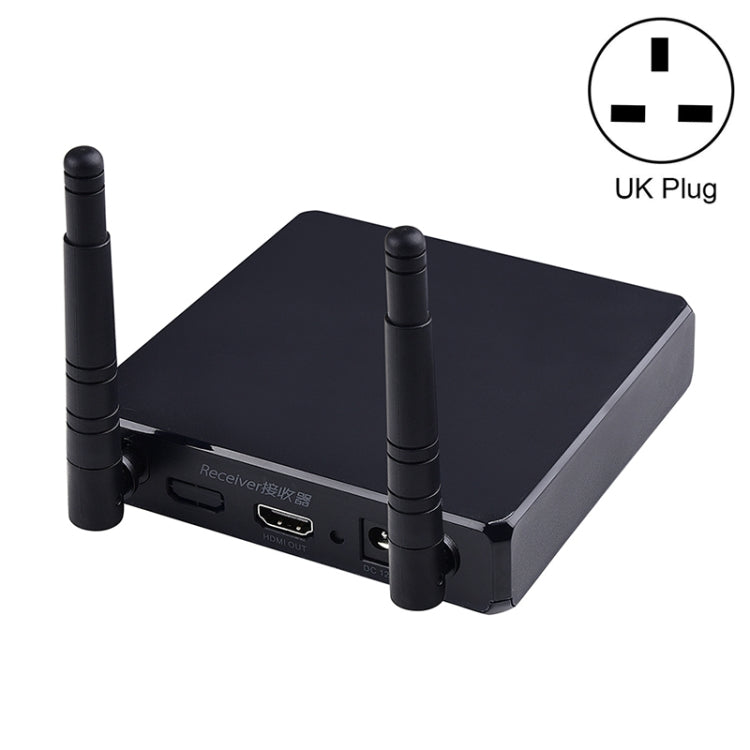 Measy FHD686-2 Full HD 1080P 3D 2.4GHz / 5.8GHz Wireless HD Multimedia Interface Extender 1 Transmitter + 2 Receiver, Transmission Distance: 200m(UK Plug) - Set Top Box & Accessories by Measy | Online Shopping UK | buy2fix