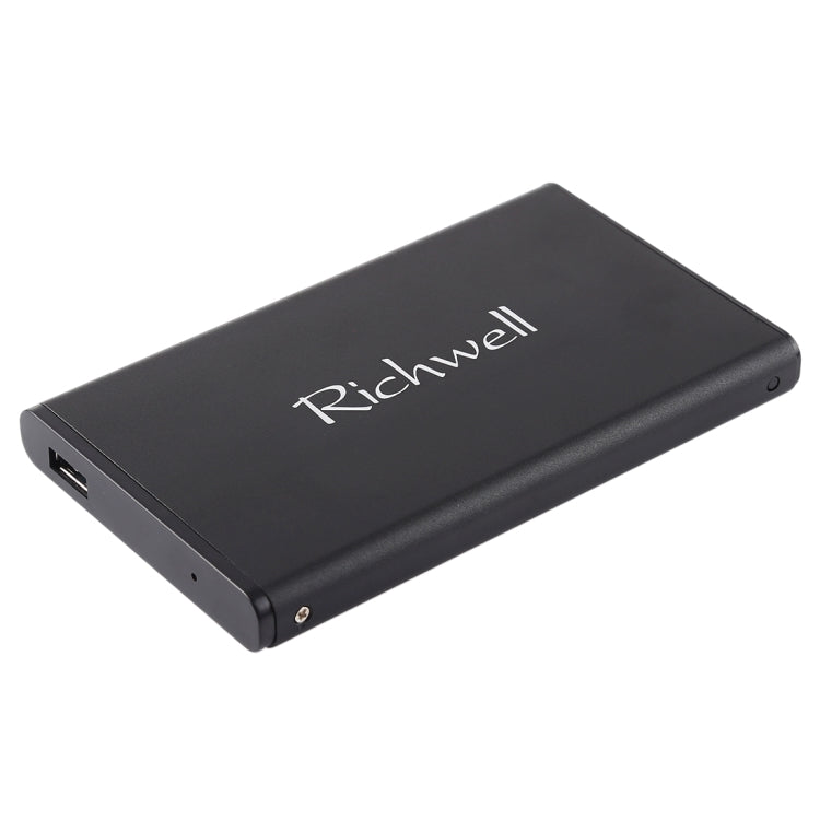Richwell SATA R2-SATA-160GB 160GB 2.5 inch USB3.0 Super Speed Interface Mobile Hard Disk Drive(Black) - External Hard Drives by Richwell | Online Shopping UK | buy2fix