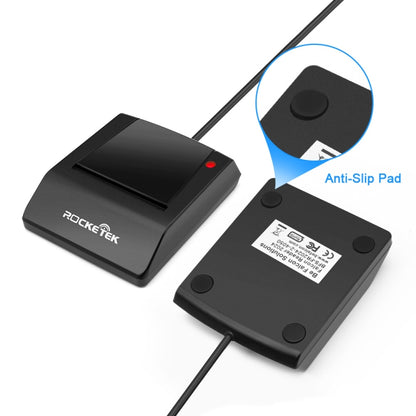 ROCKETEK RT-SCR4 CAC IC SIM Chip Smart Card Reader -  by ROCKETEK | Online Shopping UK | buy2fix