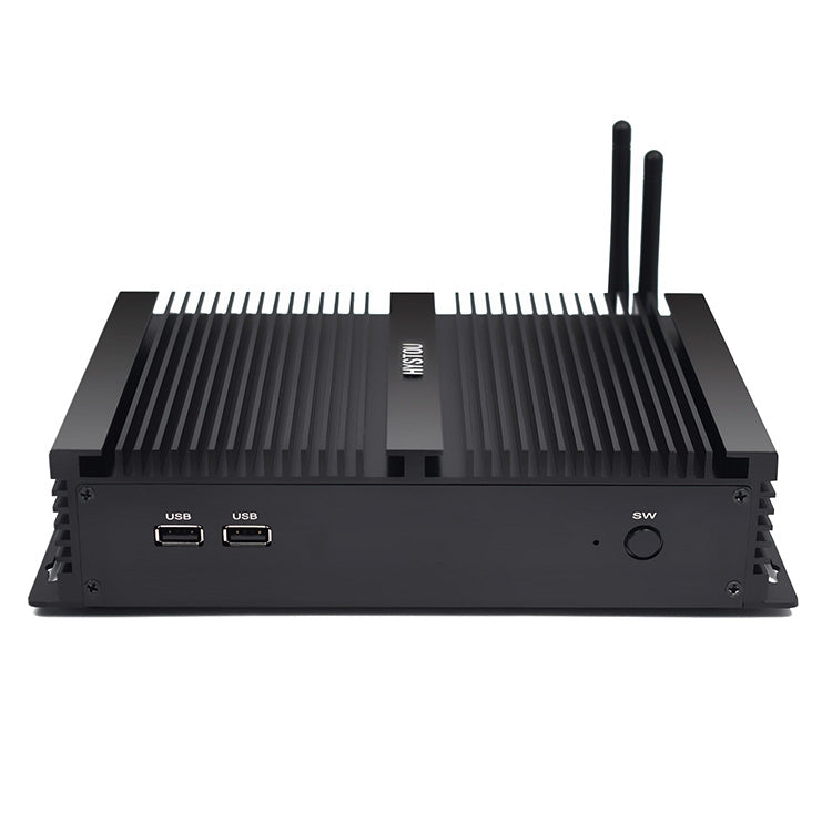 HYSTOU K4 Windows 10 or Linux System Mini ITX PC, Intel Core i5-4200U 2 Core 4 Threads up to 1.60-2.60GHz, Support mSATA, WiFi, 4GB RAM DDR3 + 256GB SSD - Windows Mini PCs by HYSTOU | Online Shopping UK | buy2fix