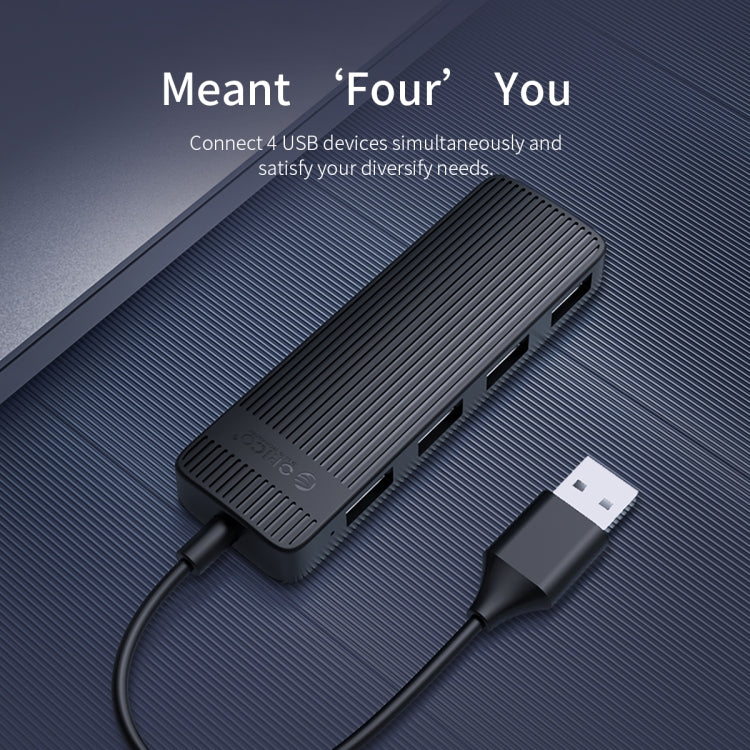 ORICO FL02 480Mbps 4 Ports USB 2.0 HUB (Black) -  by ORICO | Online Shopping UK | buy2fix