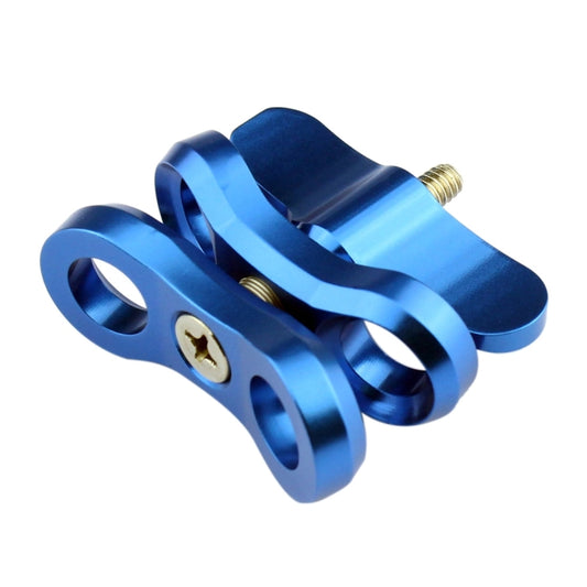 PULUZ Ball Clamp Close Hole Diving Camera Bracket CNC Aluminum Spring Flashlight Clamp for Diving Underwater Photography System(Blue) - Diving Accessories by PULUZ | Online Shopping UK | buy2fix