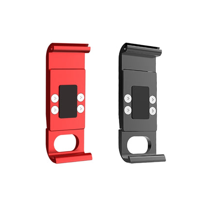 PULUZ Metal Battery Side Interface Cover for GoPro Hero11 Black / HERO10 Black / HERO9 Black(Red) - DJI & GoPro Accessories by PULUZ | Online Shopping UK | buy2fix