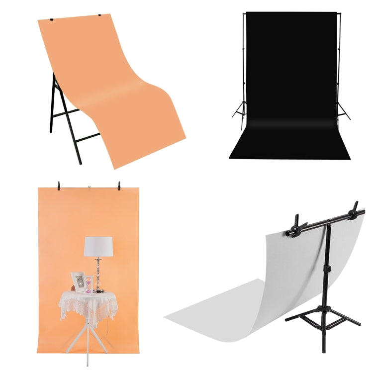 PULUZ Photography Background PVC Paper Kits for Studio Tent Box, Size: 156cm x 80cm (Black) - Camera Accessories by PULUZ | Online Shopping UK | buy2fix