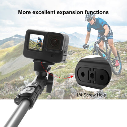 PULUZ Folding Finger Tripod Mount Adapter for GoPro HERO13 Black /12 Black /11 Black /11 Black mini /10 Black /9 Black /8 Black / Max(Black) - Connection Mount by PULUZ | Online Shopping UK | buy2fix