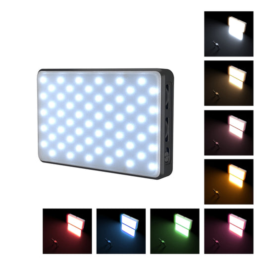 PULUZ 2500K / 9000K 120 LEDs Live Broadcast Video LED Light Photography Beauty Selfie Fill Light with Switchable 6 Colors Filters (Black) - Selfie Light by PULUZ | Online Shopping UK | buy2fix