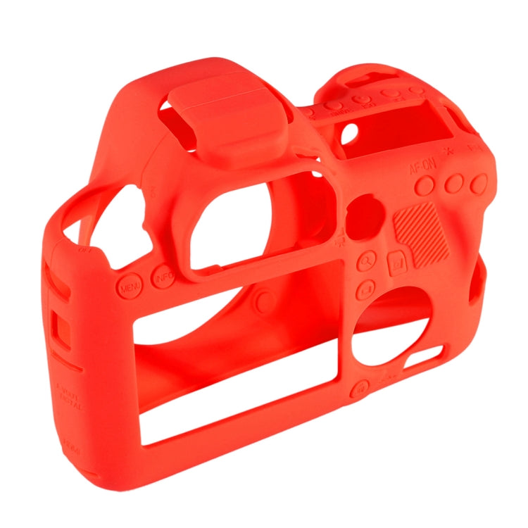 PULUZ Soft Silicone Protective Case for Canon EOS 6D(Red) - Protective Case by PULUZ | Online Shopping UK | buy2fix