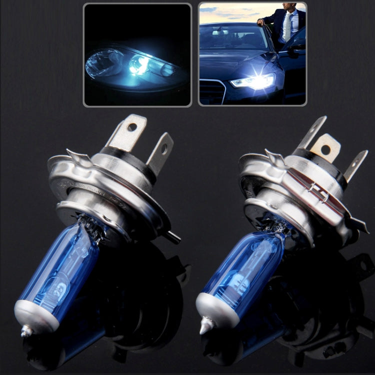 Halogen Bulb, Super White Car Headlight Bulb, 12 V / 55W, 6000K 1700 LM (Pair) - In Car by buy2fix | Online Shopping UK | buy2fix