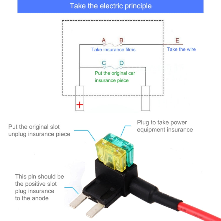 Add-A-Circuit TAP Adapter ATM APM Blade Auto Fuse Holder (Small Size) - In Car by buy2fix | Online Shopping UK | buy2fix