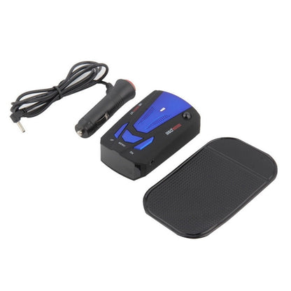 V7 Car Anti-Police Radar Detector 360 Protection Defense Laser Detection, Built-in Russian & English Voice Broadcast(Dark Blue) - Radar Detectors by buy2fix | Online Shopping UK | buy2fix