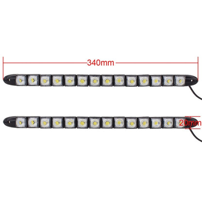 2 PCS  7W 14 LED SMD 5050 Flexible Snake LED Car Daytime Running Lights, DC 12V - In Car by buy2fix | Online Shopping UK | buy2fix