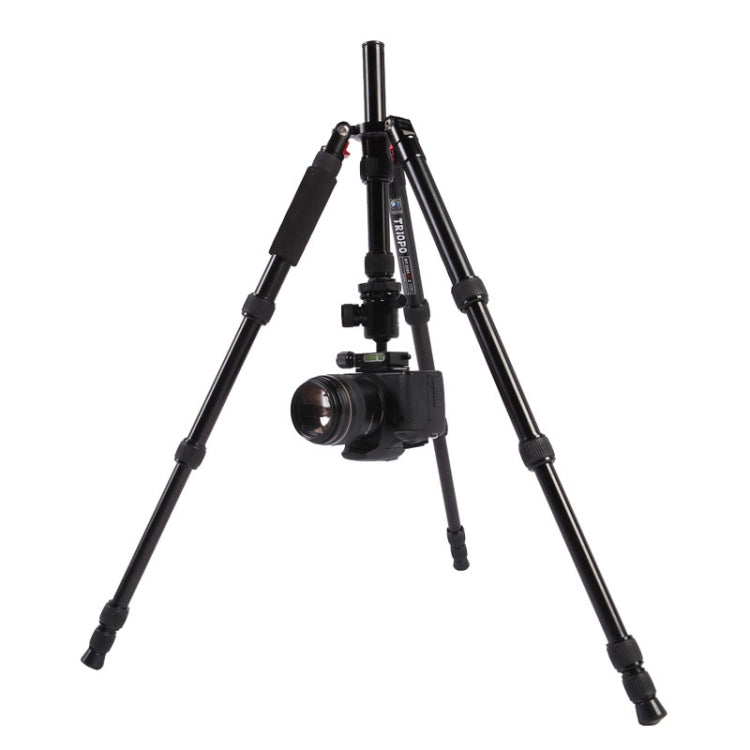 Triopo MT-2505C Adjustable Portable Aluminum Tripod (Gold) with NB-1S Ball Head (Black) for Canon Nikon Sony DSLR Camera - Camera Accessories by TRIOPO | Online Shopping UK | buy2fix