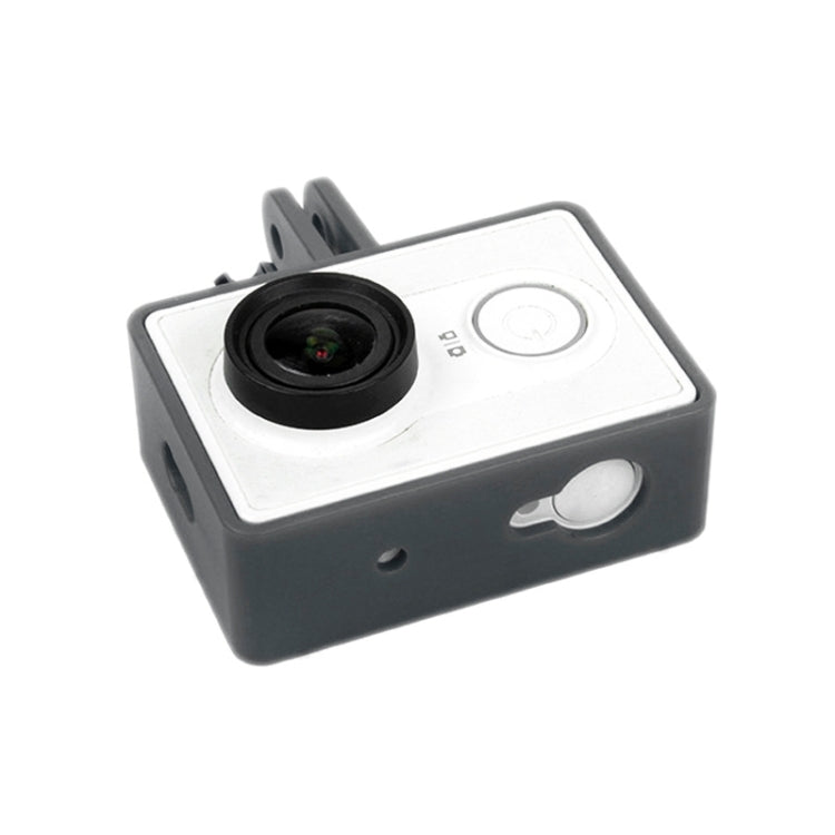 TMC Plastic Frame Mount Housing For Xiaomi Yi Sport Camera(HR319-GY)(Grey) - DJI & GoPro Accessories by TMC | Online Shopping UK | buy2fix