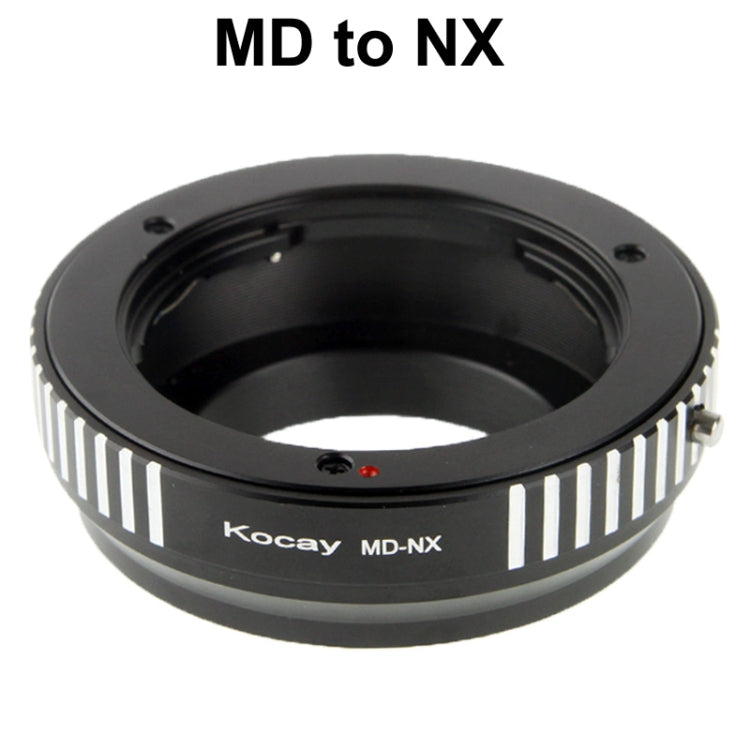 MD Lens to NX Lens Mount Stepping Ring(Black) - Camera Accessories by buy2fix | Online Shopping UK | buy2fix