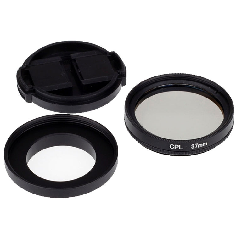 37mm CPL Filter Circular Polarizer Lens Filter with Cap for Xiaomi Xiaoyi 4K+ / 4K, Xiaoyi Lite, Xiaoyi Sport Camera - DJI & GoPro Accessories by buy2fix | Online Shopping UK | buy2fix