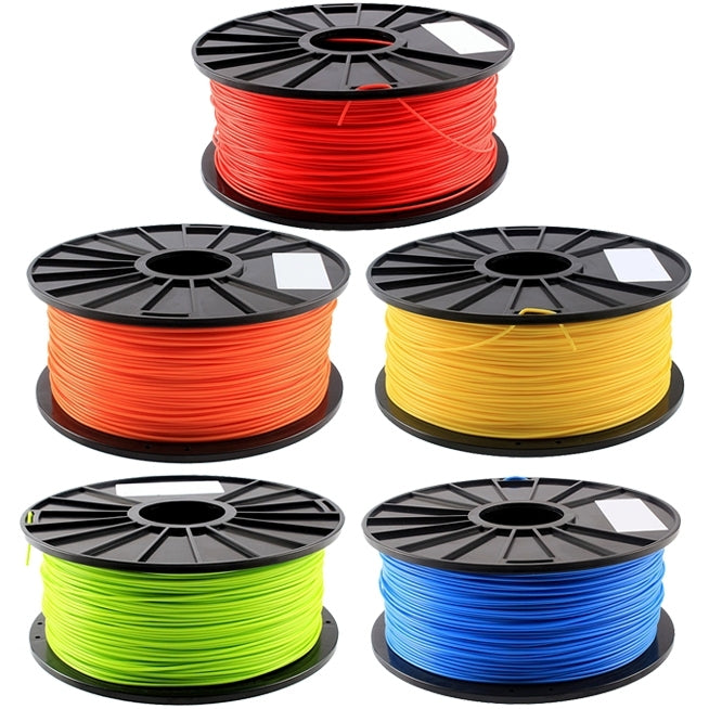 PLA 1.75 mm Fluorescent 3D Printer Filaments, about 345m(Yellow) - Consumer Electronics by buy2fix | Online Shopping UK | buy2fix