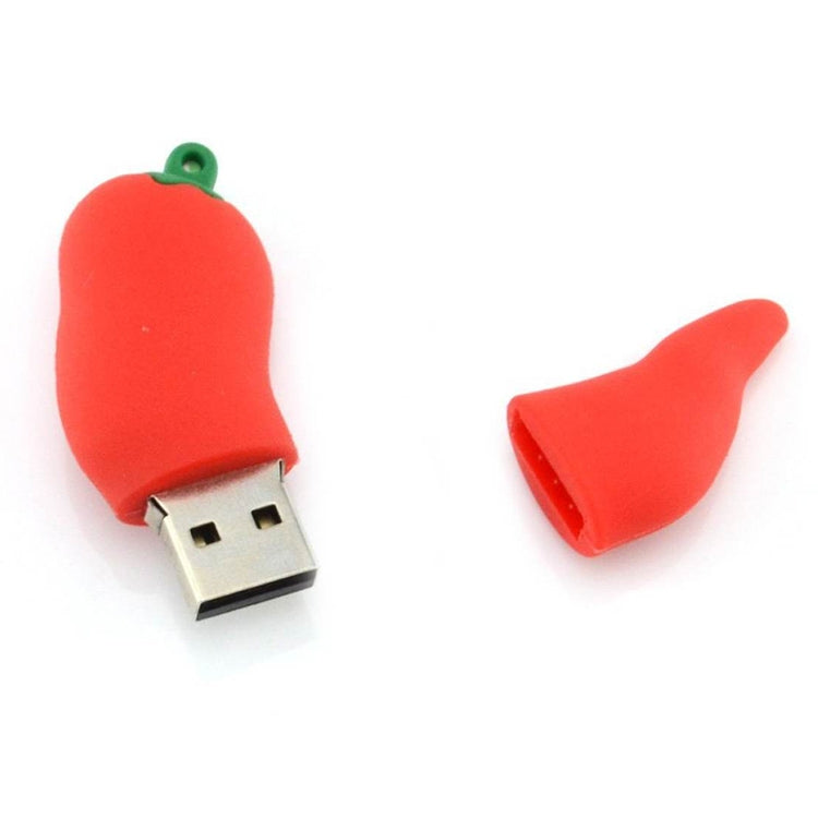 Hot Pepper Shape 16GB USB Flash Disk(Red) - USB Flash Drives by buy2fix | Online Shopping UK | buy2fix